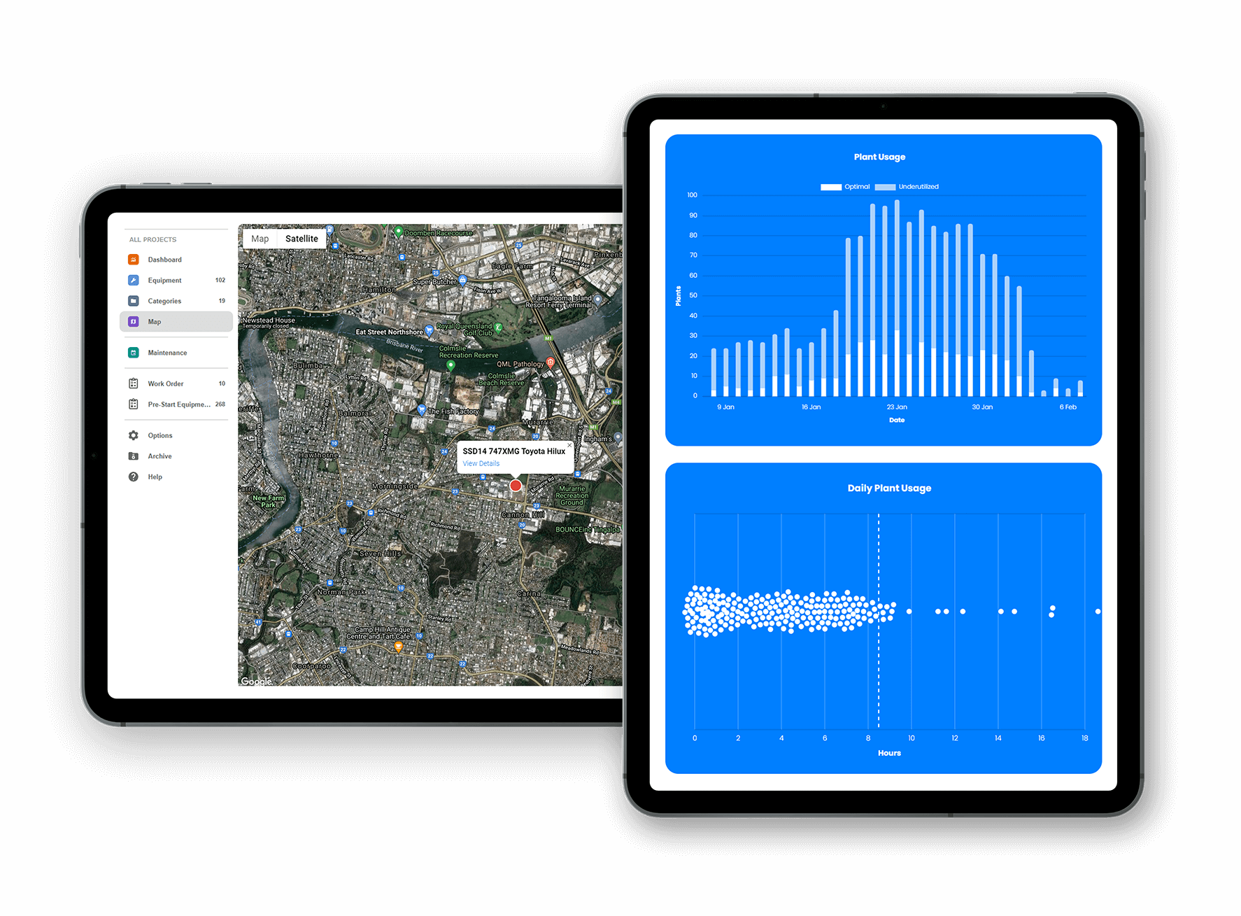 Know where your plant is and how it’s performing in real time.